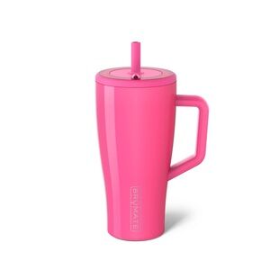 BrüMate Neon Pink Era 30oz Tumbler with Handle